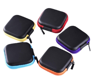 Étui de transport rigide en EVA personnalisé avec logo, coloré, pour écouteurs et oreillettes (compatible AirPods/Earpods) - Vente en gros - Product Image 4