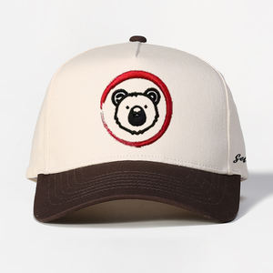 Fabricante de Gorras al por Mayor Lanhai, Gorra de Béisbol Personalizada de 5 Paneles con Visera Curva y Logotipo Bordado - Product Image 2