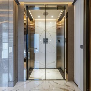 CE <b>Certificated</b> Panoramic Electric Elevator Lift for Residential Small House Elevator - Product Image 1