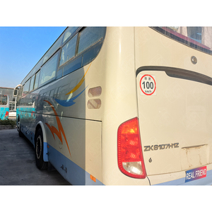 Autocar Yutong d'occasion longue distance 10,49 m ZK6107 pour activités touristiques, transport public, prêt <span class=keywords><strong>à</strong></span> être expédié - Product Image 5