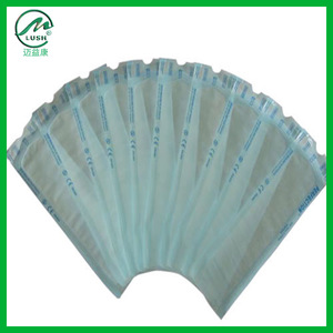 Bolsas de esterilización médica de papel azul con película compuesta para esterilización con óxido de etileno para instrumentos quirúrgicos - Product Image 4