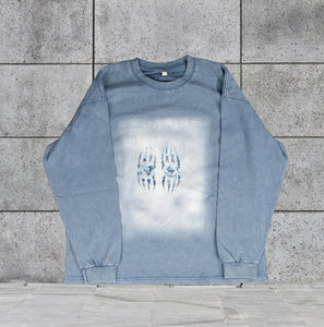 Sudadera con Capucha Gruesa Personalizada al por Mayor, 450 g/m², Algodón, Felpa Francesa, Hombros Caídos, Talla Grande, para Hombre, con Cremallera Bordada - Product Image 4