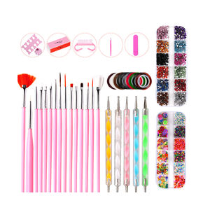 Tamax NAK002 Set Professionale Completo per Unghie da 37 Pezzi con Pennello per Polvere, Strumento per Separare le Dita dei Piedi - Confezione Regalo di Lusso - Product Image 1