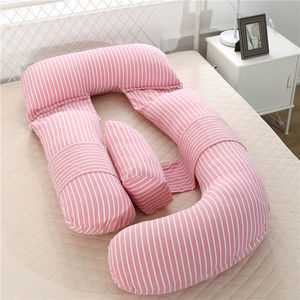 Custom Logo 100% Cotton Adjustable <strong>Maternity</strong> Pillow Portable Separable Pregnant Woman Sleeping Support <strong>Wedge</strong> - Product Image 1