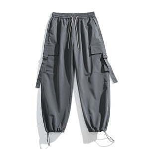 En primavera, los nuevos Pantalones rectos ajustables de pierna ancha para herramientas de montaña para exteriores son cómodos y transpirables, moda fresca diaria - Product Image 1