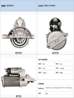 Démarreur de voiture pour Ford Focus 2.0 EcoBoost 01 14 et Ford Galaxy 2.0 EcoBoost 01 15 0001172404