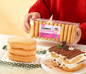 100g Biscuits Finger Biscuits Ladyfingers <span class=keywords><strong>pour</strong></span> Tiramisu, Mousse DIY, Décoration de Gâteaux, Fournitures de Pâtisserie Artisanale, Dessert, <span class=keywords><strong>Biscuit</strong></span> <span class=keywords><strong>pour</strong></span> Décoration de Cupcakes - Product Image 3