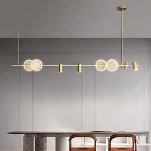 Lampes suspendues de style minimaliste nordique pour restaurant, spots décoratifs LED de luxe postmodernes pour comptoir de bar, modèle - Product Image 6