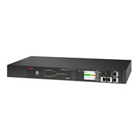 APC AP4423A 24A 230V Interruptor de Transferencia Automática (ATS) Monofásico para Rack, Fuente de Alimentación Redundante para Servidores de Rack y Dispositivos de Red
