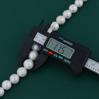 Prix de gros des perles, qualité AAA, perles d'eau douce naturelles blanches rondes de 11 à 13 mm pour la fabrication de bijoux