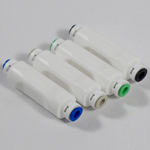 Connecteur rapide pour purificateur d'eau, 1 entrée, vanne de régulation en plastique pour système d'osmose inverse - Product Image 1