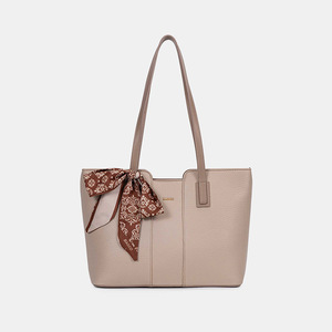 Sac fourre-tout pour femme tendance, fermeture éclair simple, imprimé contrasté, grande capacité, sac d'épaule pour étudiant - Product Image 3