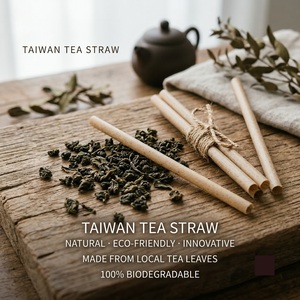 Pailles jetables en gros pour fabricants, écologiques, personnalisables avec logo, pour bubble tea, boissons à emporter et pour les marques de commerces - Product Image 3