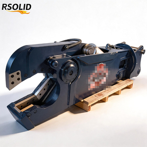 Cisaille hydraulique à bec d'aigle Rsoliddiesel pour excavatrice, cisaille à ferraille adaptée aux excavatrices de 6 à 80 tonnes, cisaillement de ferraille, démontage de voitures - Product Image 1