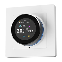 Termostato Inteligente WiFi Tuya, Controlador de Temperatura Programable, Control Remoto Móvil, Bloqueo Infantil para Sistema de Calefacción por Suelo Radiante