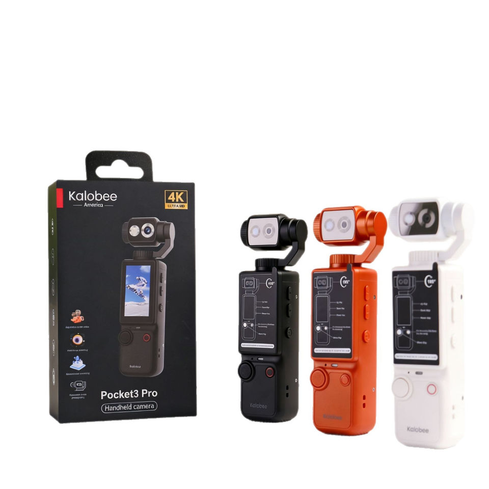 2026 New 4K Ultra HD Pocket3 Pro Action Cam with 180° Rotating Lens for ...