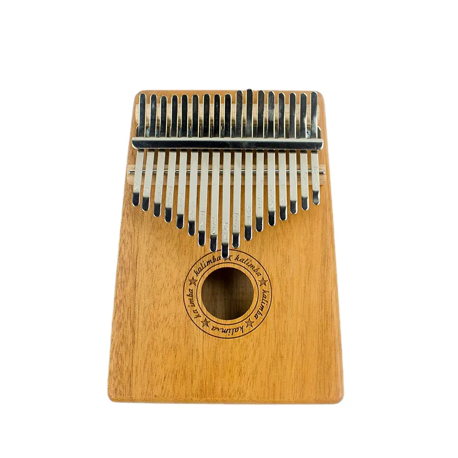 17 Keys sapele kalimba Thumb Piano finger piano Mini Wood acoustic musical instrument