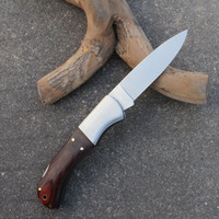 Couteau de chasse pliable tactique, couteau de survie pour le camping et le bushcraft en plein air