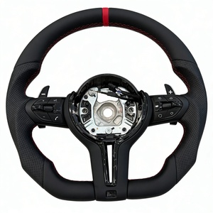 Leather <strong>M</strong> Sport Lenkrad Steering Wheel for BMW X5 F15 F13 F30 F36 328i 330i M240i E38 E71 E85 E91 - Product Image 1