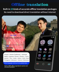 Dispositivo de traducción inteligente compatible con 142 idiomas para la traducción inteligente en tiempo real de contenido de viajes y compras. - Product Image 3