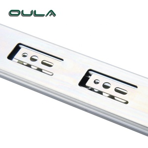 OULA 45mm Soft-Close Single Spring <strong>Drawer</strong> <strong>Slide</strong> <strong>Full</strong> <strong>Extension</strong> with Adjustable Design for Modern Kitchen Hotels Warehouses - Product Image 2