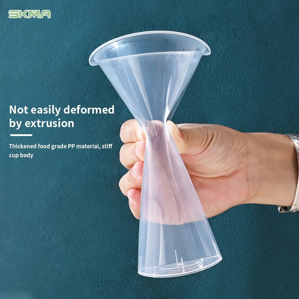 2024 New Wholesale Printed Logo Patterns Plastic Cups 500ml 700ml Bubble Tea Juice Soda Transparent Plastic Cups