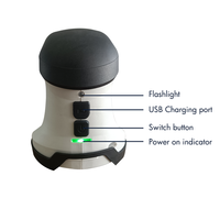 Pelle à neige chauffante portable de haute qualité 7,2 V, grattoir à glace électrique, brosse à neige à rotation légère pour voiture