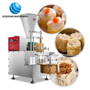 Semi Auto Shao Mai Shaomai Mesin Dimsum Siomai Making Machine Small Siumai Siomai Machine Maker Grain Product Making Machines