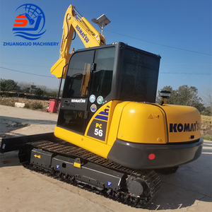 Miniexcavadora Komatsu Pc56-7 de Segunda Mano/Miniexcavadora Komatsu Pc56 Pc56-7 Usada en Venta - Product Image 1