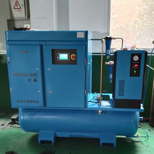 새로운 무소음 오일프리 주철 에어 컴프레서 소형 목공용 스프레이 페인트 에어 펌프 (활성탄 필터 포함, 8bar 압력) - Product Image 1