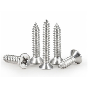 Nhà Máy gb846 M5 0.8 thép carbon khai thác ốc vít SUS304 316 phẳng chéo lõm chìm đầu gỉ h1lkopu vít cam khóa - Product Image 2