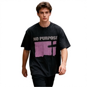 Camiseta Gráfica Oversize con Lavado Ácido Estilo Vintage - Estética Urbana - Product Image 4