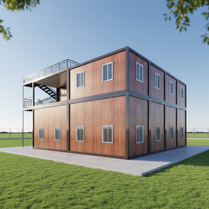 Contenedor Modular TOPPRE, Casas Prefabricadas, Apartamento Contenedor <span class=keywords><strong>de</strong></span> 2 Habitaciones, Casa Contenedor <span class=keywords><strong>de</strong></span> 2 Pisos, Casa Pequeña <span class=keywords><strong>de</strong></span> Lujo <span class=keywords><strong>de</strong></span> 20 pies - Product Image 5