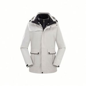Chaqueta Gruesa de Diseño para Montaña y Aire Libre, Chaqueta Deportiva Personalizada de Softshell para Invierno, Talla Grande, Resistente al Viento - Product Image 1