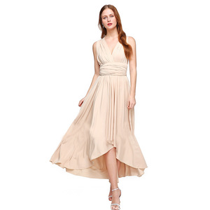 <span class=keywords><strong>Vestido</strong></span> largo sexi con abertura en la espalda, <span class=keywords><strong>vestido</strong></span> largo <span class=keywords><strong>cruzado</strong></span> - Product Image 3