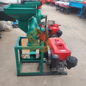 Xách tay động cơ diesel bột phay Máy Ngô Ngô Mill Máy ngô bột dây chuyền sản xuất - Product Image 4