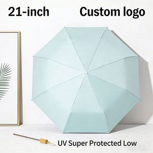 Paraguas Plegable de Alta Calidad con Impresión de Logotipo para la Lluvia, Muy Popular - Product Image 6