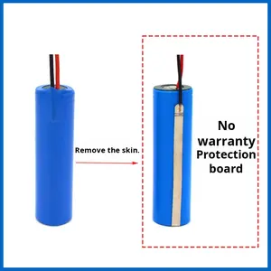 18650 נטענת 3.7v <span class=keywords><strong>1200mah</strong></span> ~ 3000 לוח הגנה סוללת ליתיום גלילית מלאה סוללת ליתיום גלילית - Product Image 6