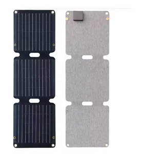 Panel Solar Monocristalino Plegable de 30W de Alta Eficiencia (22%), Portátil para Exteriores y Camping, Color Negro, Precio Directo de Fábrica - Product Image 6