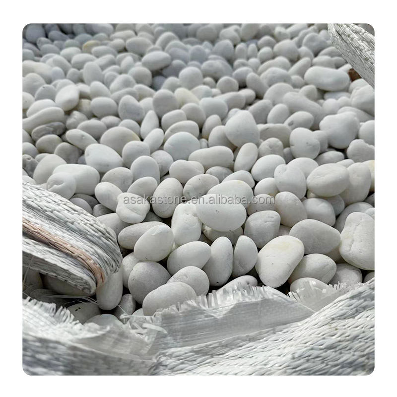 White Washed Pebble 1 Kilogram
