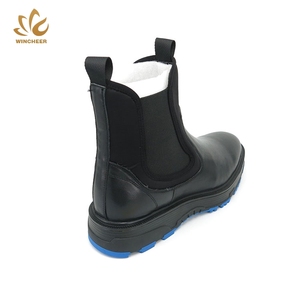 2019 Mode personnalisé <span class=keywords><strong>noir</strong></span> en gros <span class=keywords><strong>chelsea</strong></span> bottes de mode pour hommes - Product Image 3