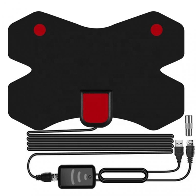New Indoor Hd Digital Tv Antenna Tv Antenna Receiver With Amplifier Dvb-T2 Isdb-T Astc Satellite Antenna