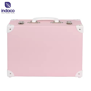 2026 best-selling high-quality handle drift gift box elegant gift box gray cardboard luggage wholesale - Product Image 2