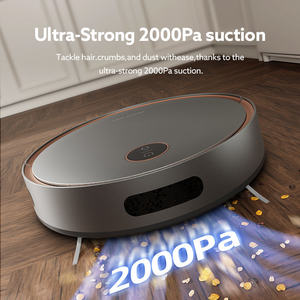 Robot aspirateur automatique avec élimination des saletés, puissance d'aspiration 2000-2499 Pa, navigation LDS SLAM+Vslam, contrôlé par application - Product Image 2