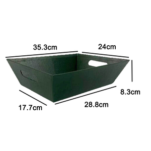 Custom Large Cardboard Christmas Flower Candy Sweet <strong>Chocolate</strong> Empty Wedding Gift Basket <strong>Hamper</strong> Box Supplies With Handle - Product Image 6