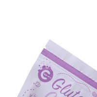 Sacs en aluminium thermoscellables vides pour échantillons, avec fermeture éclair, impression de logo personnalisée acceptable