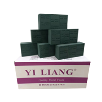 YILIANG gros mousse florale sec humide oasis mousse florale mousse florale pour fleurs artificielles