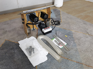 High-Power Brushless Motor Double Saw Blade Wood Saw Machines Table Saw for Woodworking Mini <b>Sliding</b> Table Saw - Product Image 5