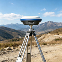 Équipement de topographie RTK avancé G980 SE avec 1408 canaux satellite, radio intégrée, conception légère pour les levés d'ingénierie