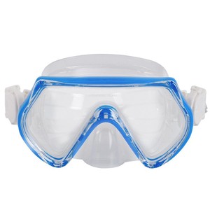 Asy Children's Diving Mask <b>Large</b> <b>Frame</b> Anti Fog Sky Blue For Swimming - Product Image 2
